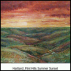 Flint Hills Summer Sunset