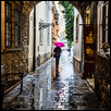 Rain in Budapest