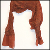 Brown Scarf by Lizi Woodman