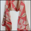 Pink and Red Scarf by Olivia Fitzpatrick