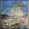 Lighthouse in Heavy Seas