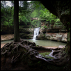 Old Man's Cave Trail Waterfall, Columbus, OH