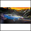 1973 Ford Mustang Convertible at Sunset