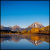 Oxbow Bend On A Crisp Fall Morning