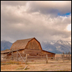 Cloudy Sunrise At John Moulton Barn
