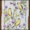 Goldfinch and Clover