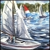 Sailing on the lake