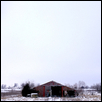 Kansas Barn in Winter