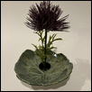 Ikebana Pumpkin Leaf Vase